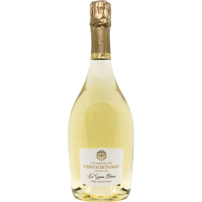 Вино игристое Hervieux-Dumez Les Grains Blancs Nature Champagne 0,75 л фото