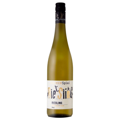 Вино Белое Сухое Gaumen Spiel Riesling Pfalz 2022 0,75 л фото