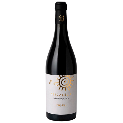 Вино Красное Полусухое Tagaro Seicaselle Negroamaro Valle d'Itria 2020 0,75 л Вино Красное Полусухое Tagaro Seicaselle Negroamaro Valle d'Itria 2020 0,75 л фото
