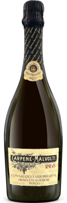 Вино игристое Carpene-Malvolti Prosecco 1868 Superiore Conegliano Valdobbiadene 0,75 л фото