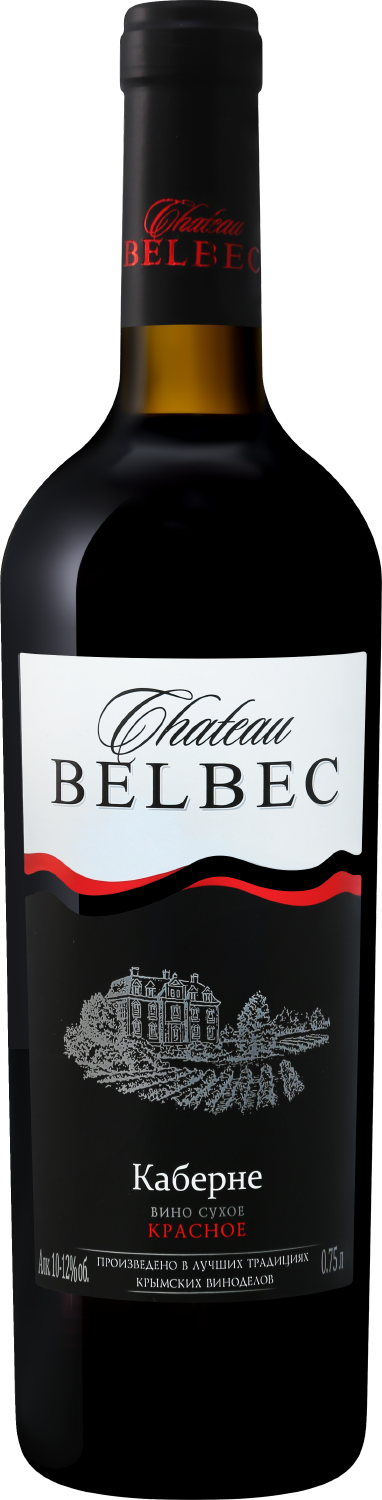Вино Красное Сухое Chateau Belbec Cabernet 0,75 л фото