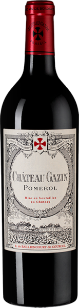 Вино Красное Сухое Chateau Gazin Pomerol 2017 0,75 л фото
