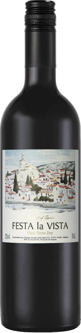 Вино Красное Сухое Festa La Vista Tinto Dry 2021 0,75 л фото