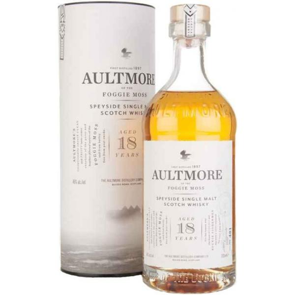 Виски Aultmore 18 Years Old Single Malt Speyside in tube 0,7 л фото
