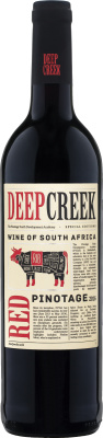 Вино Красное Сухое Origin Wine Deep Creek Pinotage Western Cape 2024 0,75 л фото