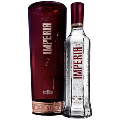 Водка Russian Standard Imperia in gift box 0,75 л фото