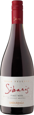 Вино Красное Сухое Undurraga Gran Reserva Sibaris Pinot Noir Leyda Valley 2023 0,75 л фото