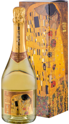 Вино игристое Белое Брют Schlumberger Cuvee Klimt Brut Klassik in gift box 2022 0,75 л фото