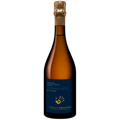 Шампанское Белое Сухое Famille Delouvin Lieu-Dit Les Chaillets Blanc de Noirs Brut Nature Champagne 2019 0,75 л фото
