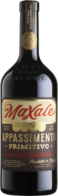 Вино Красное Сухое Maxale Appassimento Primitivo Puglia 2023 0,75 л Вино Красное Сухое Maxale Appassimento Primitivo Puglia 2023 0,75 л фото