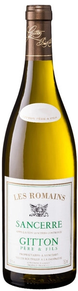 Вино Белое Сухое Gitton Les Romains Sancerre Blanc 2022 0,75 л фото
