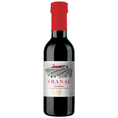 Вино Красное Сухое Coka Vranac Subotica 2021 0,187 л фото
