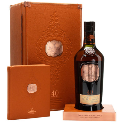 Виски Glenfiddich 40 Year Old Single Malt Speyside in gift box 0,70 л фото