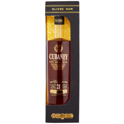 Ром Cubaney Exquisito 21 Anos in gift box 0,7 л фото