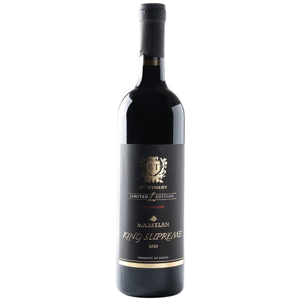 Вино Красное Сухое BT Winery Limited Edition King Supreme Marselan Srem 2020 0,75 л фото