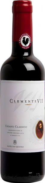 Вино Красное Сухое Castelli del Grevepesa Clemente VII Chianti Classico 2021 0,375 л фото
