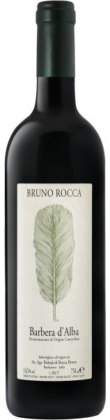 Вино Бруно Рокка Барбера д'Альба 2020 Красное Сухое 15% 0,75 л фото