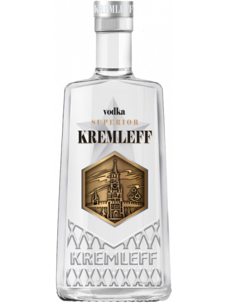 Водка Kremleff Superior 0,5 л фото