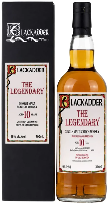 Виски Blackadder The Legendary 10 yo Single Malt in gift box 0,7 л фото