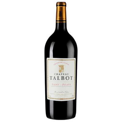 Вино Красное Сухое Chateau Talbot 4-me Grand Cru Classe St-Julien 2016 1,5 л фото