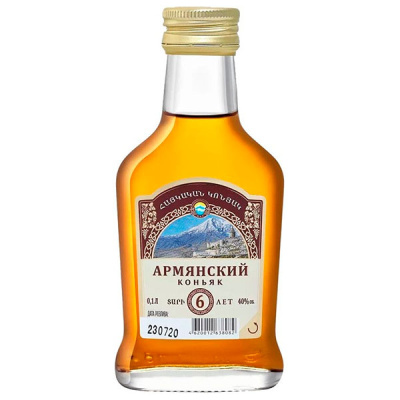 Бренди MAP Armenian Brandy 6 Years Old 0,10 л фото