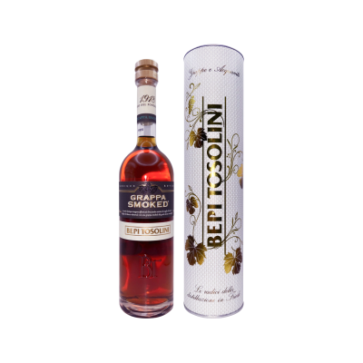 Граппа Smoked Bepi Tosolini in tube 0,5 л фото