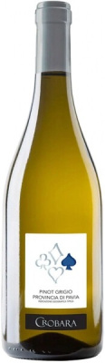 Вино Белое Полусухое Crobara Pinot Grigio Provincia di Pavia 2024 0,75 л фото