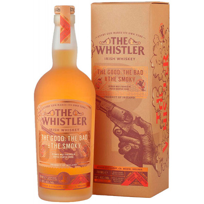 Виски The Whistler the Good the Bad and the Smoky Blended Malt in gift box 0,7 л фото