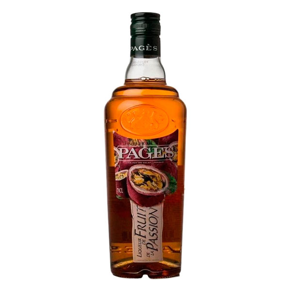 Ликер Pages Liqueur Fruit de la Passion 0,7 л фото