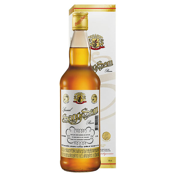 Ром SangSom Special in gift box 0,7 л фото