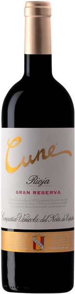 Вино Красное Сухое CVNE Cune Gran Reserva Rioja 2018 0,75 л фото