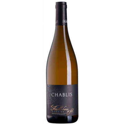 Вино Белое Сухое Domaine Feuillebois et Fils Chablis 2021 0,75 л фото