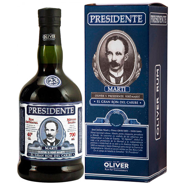Ром Presidente 23 Anos in gift box 0,7 л фото