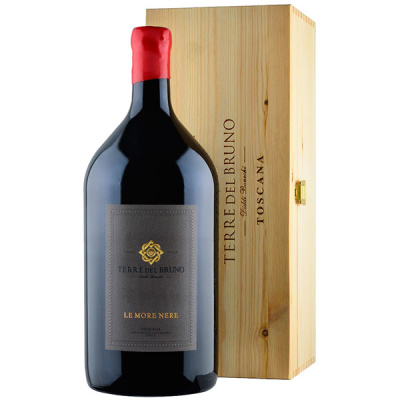 Вино Красное Сухое Terre del Bruno Le More Nere Toscana 2019 3 л фото