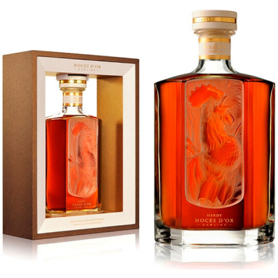 Коньяк Hardy Noces d'Or Sublime Grande Champagne in gift box 0,7 л фото