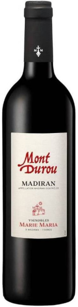 Вино Красное Сухое Vignobles Marie Maria Mont Durou Madiran 2018 0,75 л фото