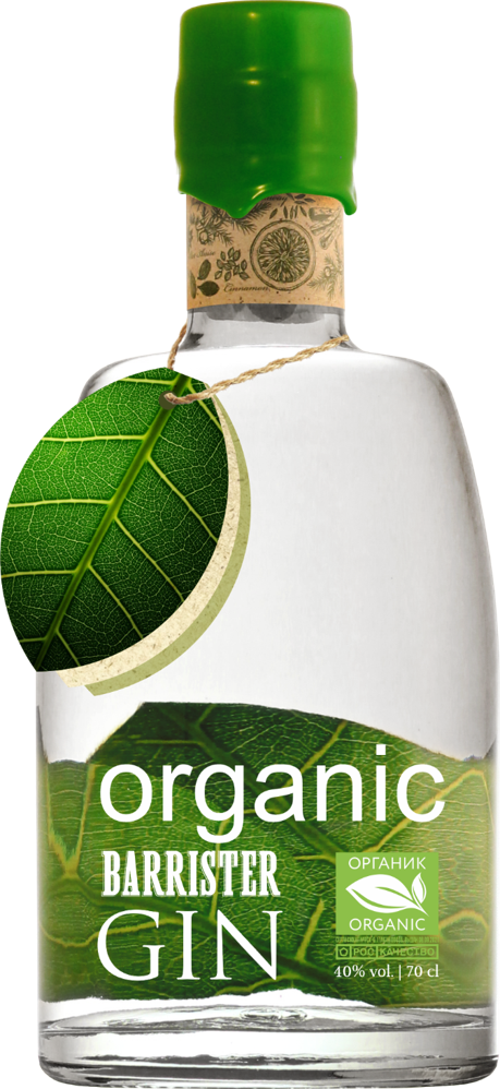 Джин Barrister Organic 0,7 л фото