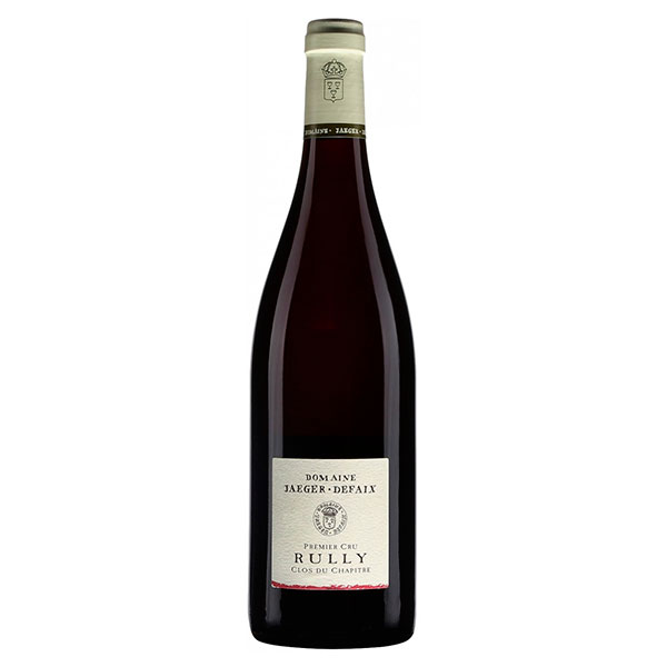 Вино Красное Сухое Domaine Jaeger-Defaix Rully 1-er Cru Clos du Chapitre 2022 0,75 л фото