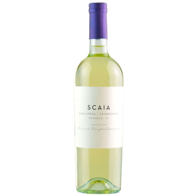 Вино Белое Полусухое Scaia Garganega Chardonnay Trevenezie 2023 0,75 л Вино Белое Полусухое Scaia Garganega Chardonnay Trevenezie 2023 0,75 л фото
