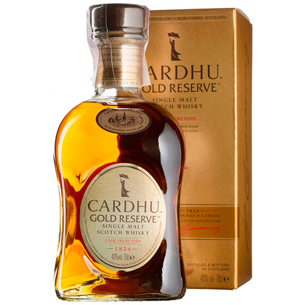 Виски Cardhu Gold Reserve Single Malt Speyside in gift box 0,7 л фото
