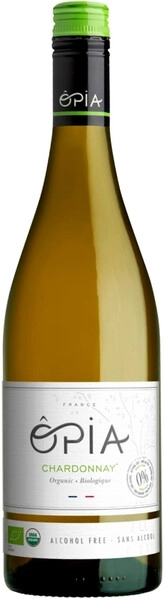 Вино Белое Полусухое Opia Chardonnay Alcohol Free 2024 0,75 л фото