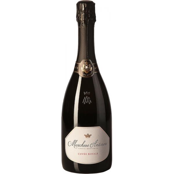 Вино игристое Белое Брют Marchese Antinori Cuvee Royale Franciacorta Brut 0,75 л фото
