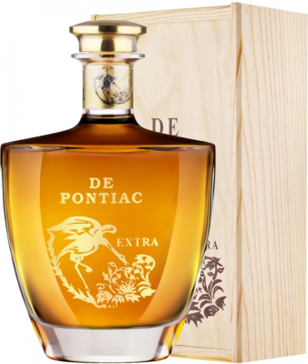 Арманьяк De Pontiac Extra Bas-Armagnac in wooden box 0,7 л фото