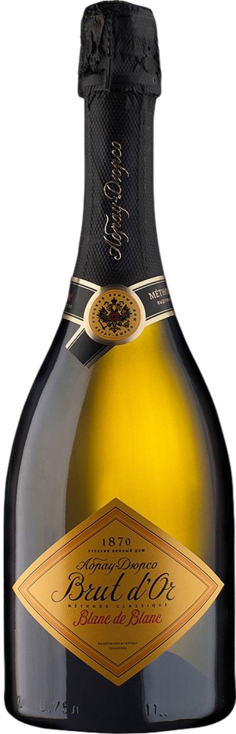 Вино игристое Abrau-Durso Brut d’Or Blanc de Blanc 2022 0,75 л фото