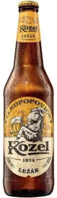Пиво Velkopopovicky Kozel Lezak 0,5 л фото