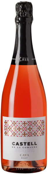 Вино игристое Розовое Брют Castell De La Comanda Cava Rosat 0,75 л фото