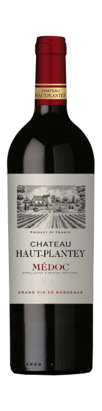 Вино Красное Сухое Chateau Haut-Plantey 2020 0,75 л фото