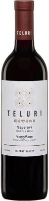 Вино Красное Сухое Teliani Valley Teluri Saperavi Kakheti 2022 0,75 л фото