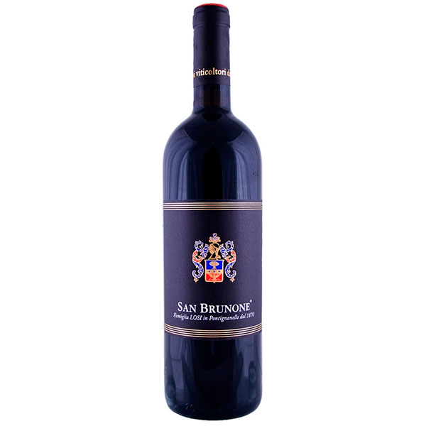 Вино Красное Сухое San Brunone Toscana 2012 0,75 л фото