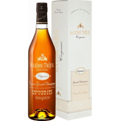 Коньяк Maxime Trijol Elegance Grande Champagne in gift box 0,7 л фото